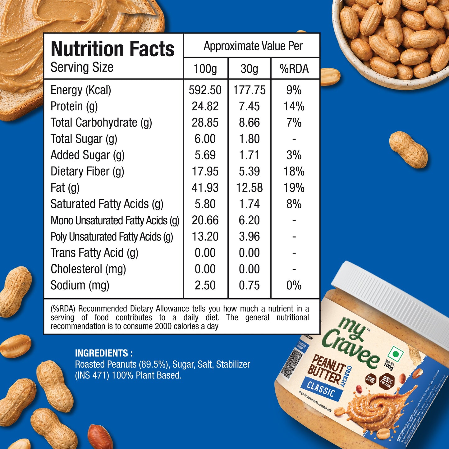 Classic Crunchy Peanut Butter