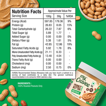 Natural Crunchy Peanut Butter